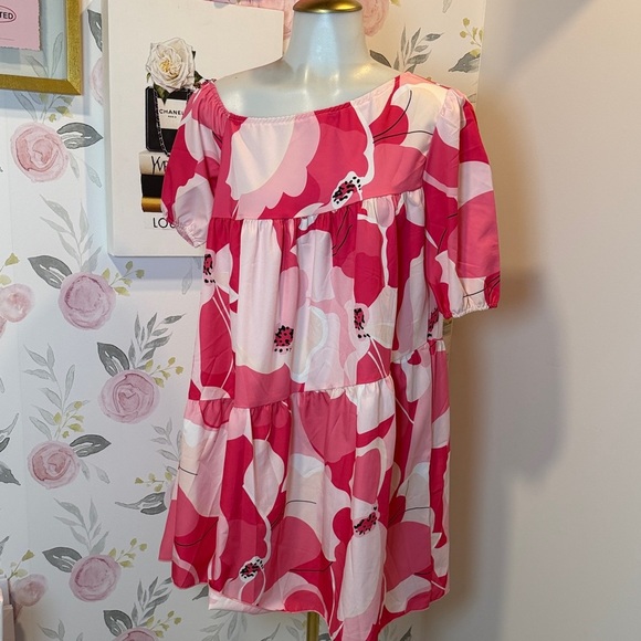 SHEIN Dresses & Skirts - SHEIN Pink Floral Dress